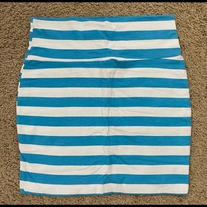 Cotton mini Pencil Skirt